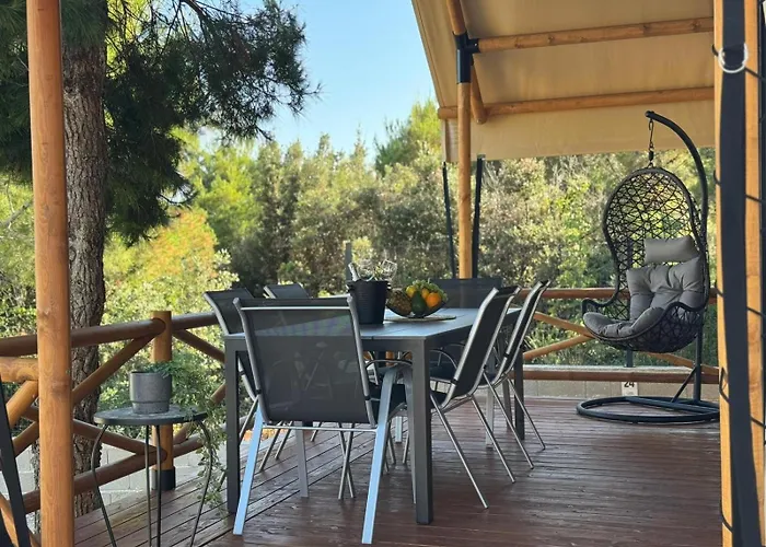 Luna Glamping De Luxe Роскошный шатер *