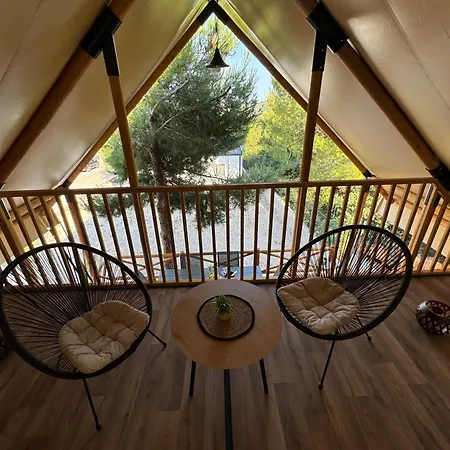 Luna Glamping De Luxe Роскошный шатер